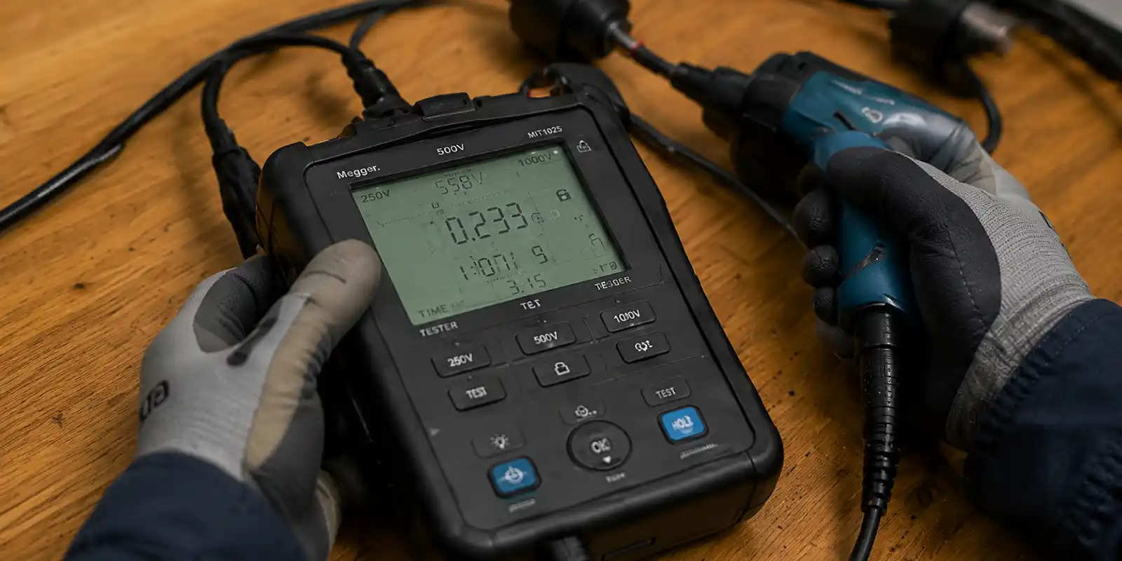 Prüfung elektrischer Geräte (Arbeitsmittel)