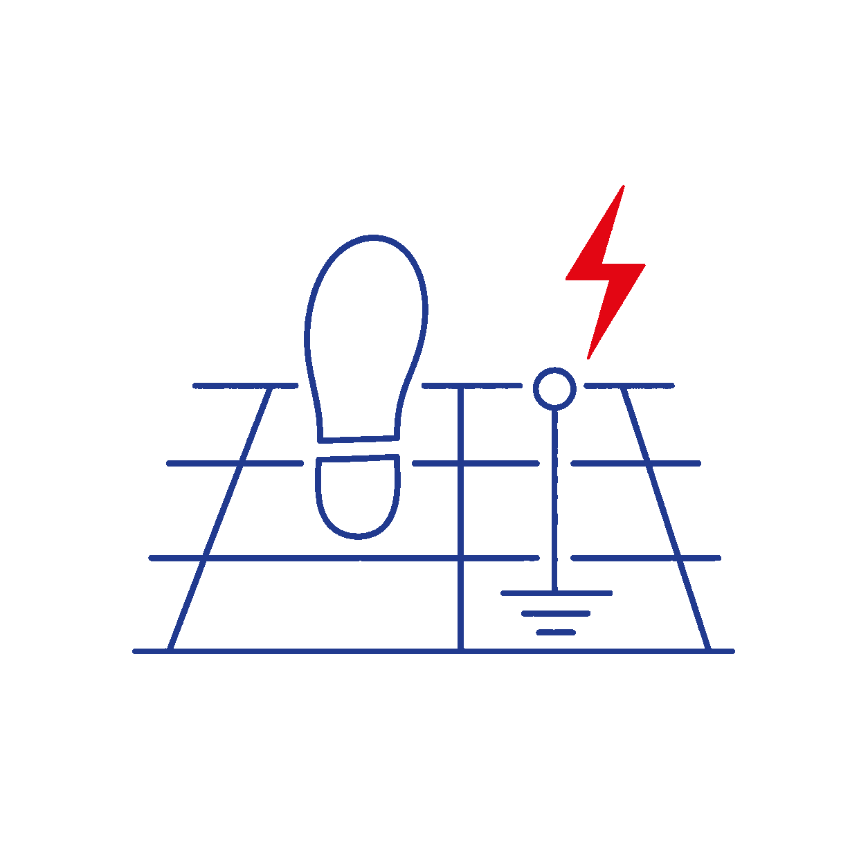 P38 Messung der elektrostatischen Ableitfähigkeit von Fußböden